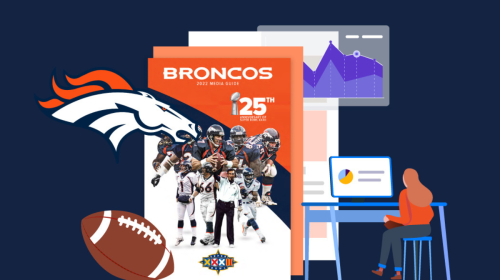 How the Denver Broncos Use Visme go Visualize Evidence, Execute Strategies & Wow Partners